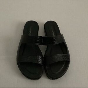 Tamara Mellon Roam Sandal Black Lizard Print